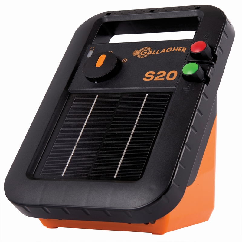 Gallagher S20 Solar Energiser 2km FPAG